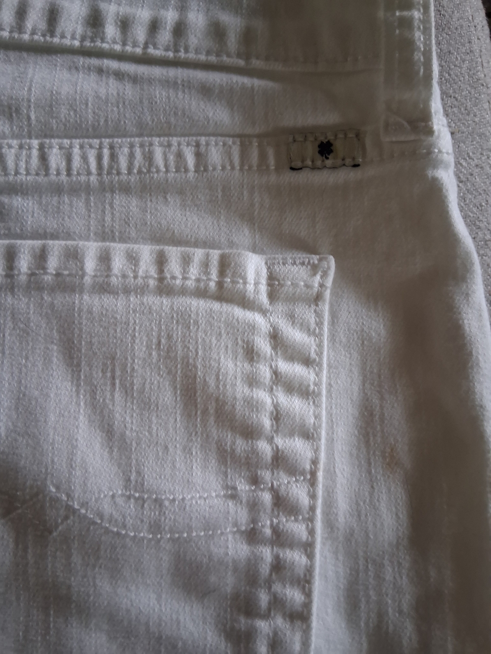 Lucky Brand White Denim Jeans - Picture 3 of 6